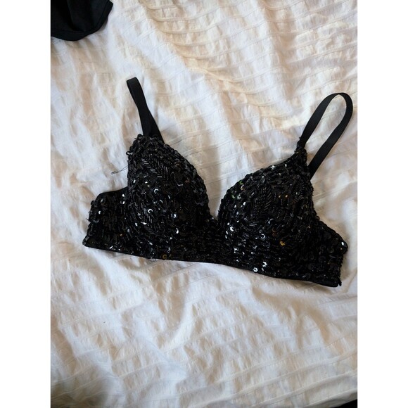 Bedazzled bra top size 32C - Picture 1 of 2